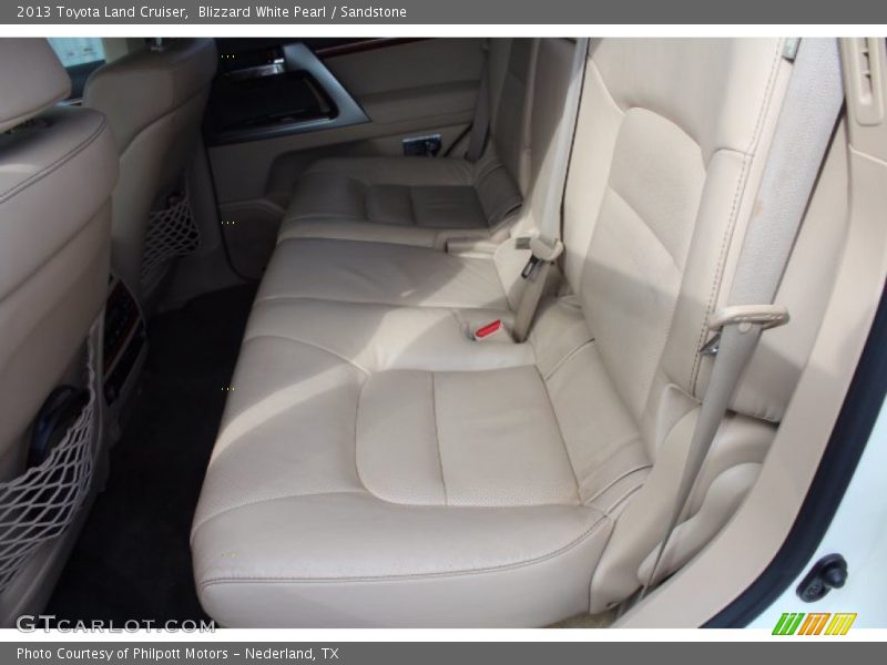 Blizzard White Pearl / Sandstone 2013 Toyota Land Cruiser