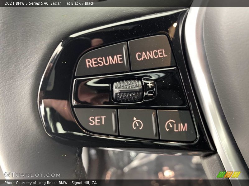Jet Black / Black 2021 BMW 5 Series 540i Sedan