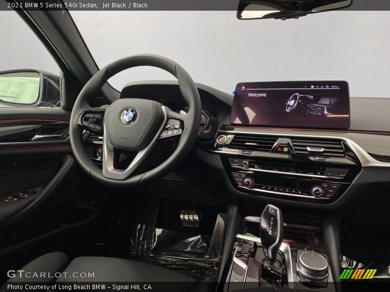 Jet Black / Black 2021 BMW 5 Series 540i Sedan