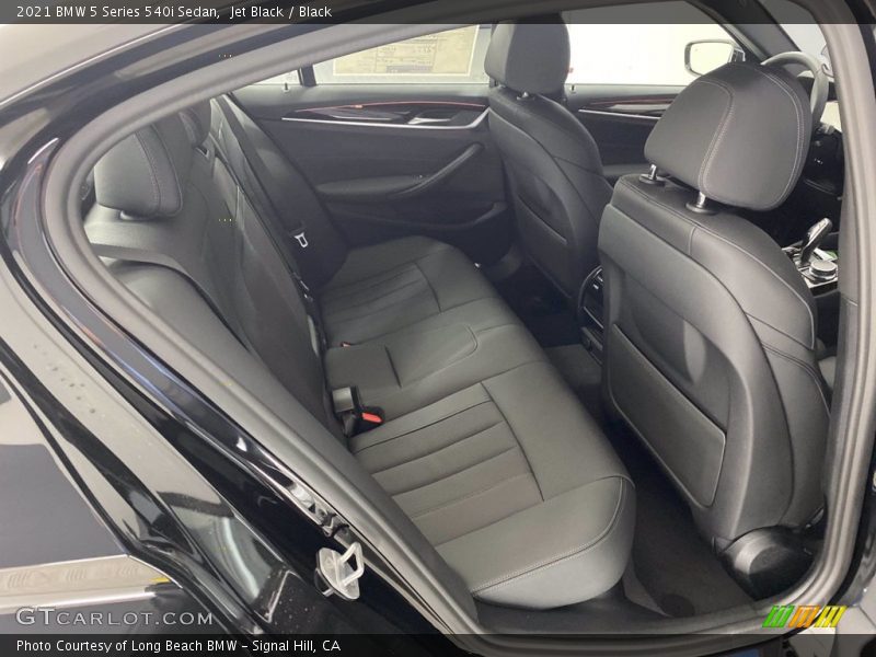 Jet Black / Black 2021 BMW 5 Series 540i Sedan
