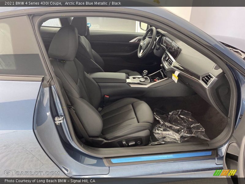 Arctic Race Blue Metallic / Black 2021 BMW 4 Series 430i Coupe