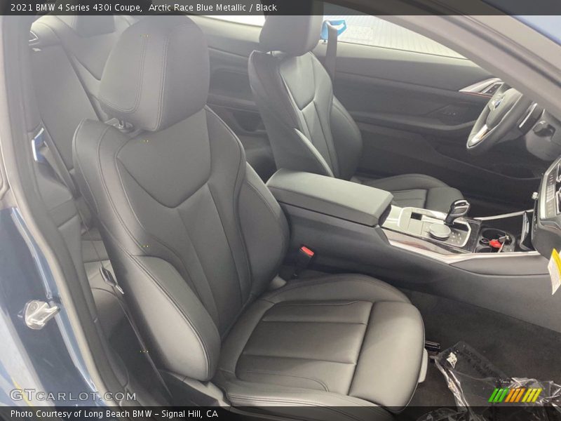 Arctic Race Blue Metallic / Black 2021 BMW 4 Series 430i Coupe