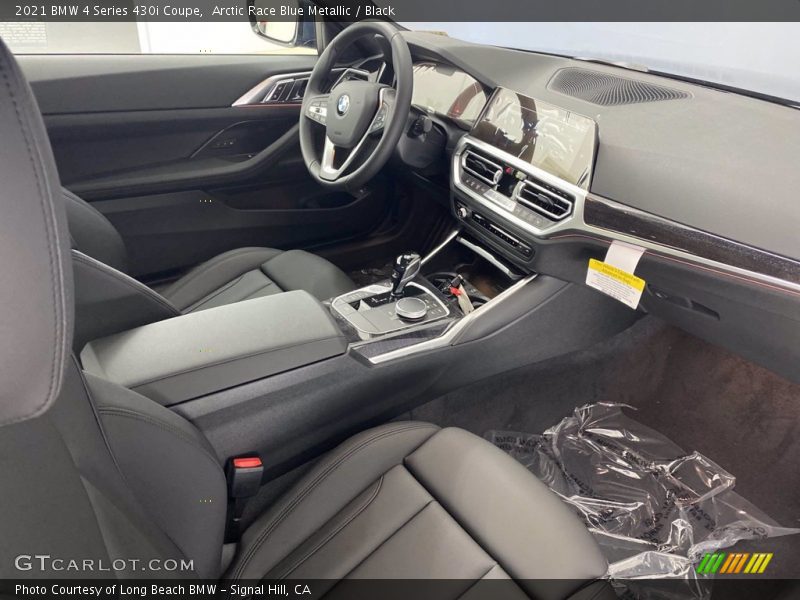 Arctic Race Blue Metallic / Black 2021 BMW 4 Series 430i Coupe