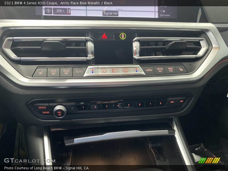Arctic Race Blue Metallic / Black 2021 BMW 4 Series 430i Coupe