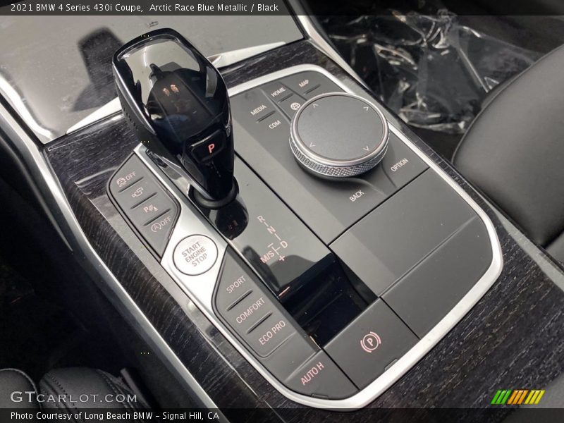 Arctic Race Blue Metallic / Black 2021 BMW 4 Series 430i Coupe