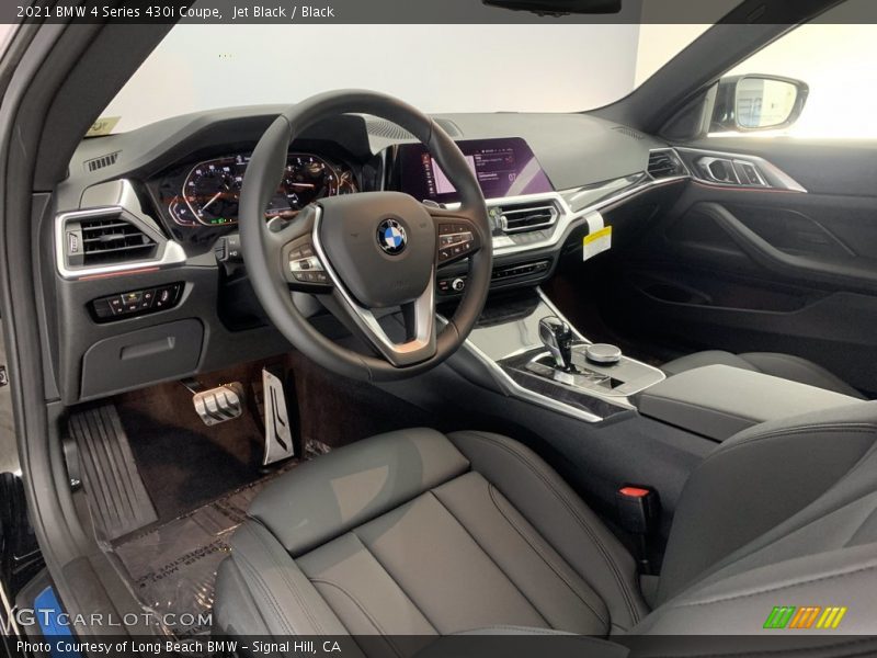 Jet Black / Black 2021 BMW 4 Series 430i Coupe