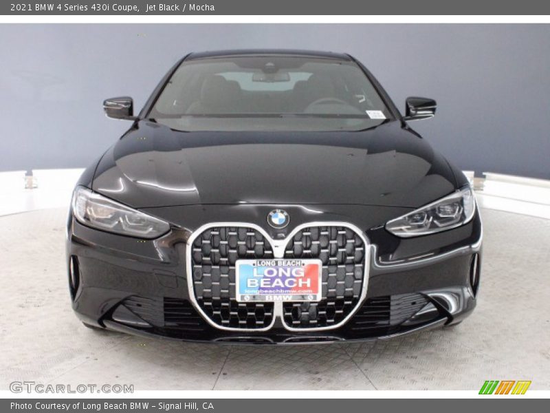 Jet Black / Mocha 2021 BMW 4 Series 430i Coupe