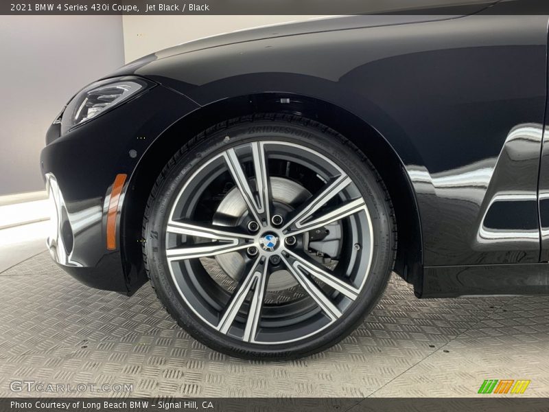 Jet Black / Black 2021 BMW 4 Series 430i Coupe