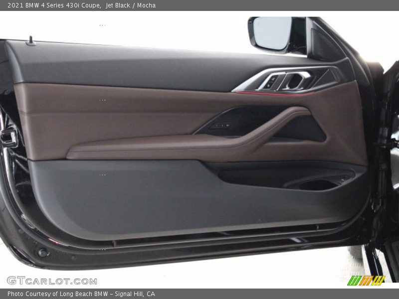 Jet Black / Mocha 2021 BMW 4 Series 430i Coupe
