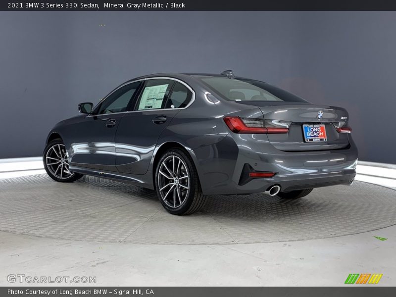 Mineral Gray Metallic / Black 2021 BMW 3 Series 330i Sedan