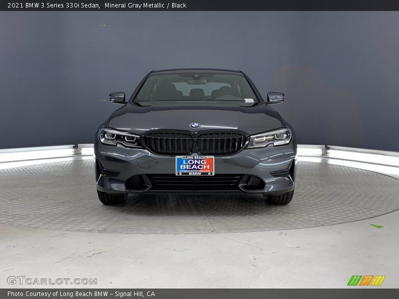 Mineral Gray Metallic / Black 2021 BMW 3 Series 330i Sedan