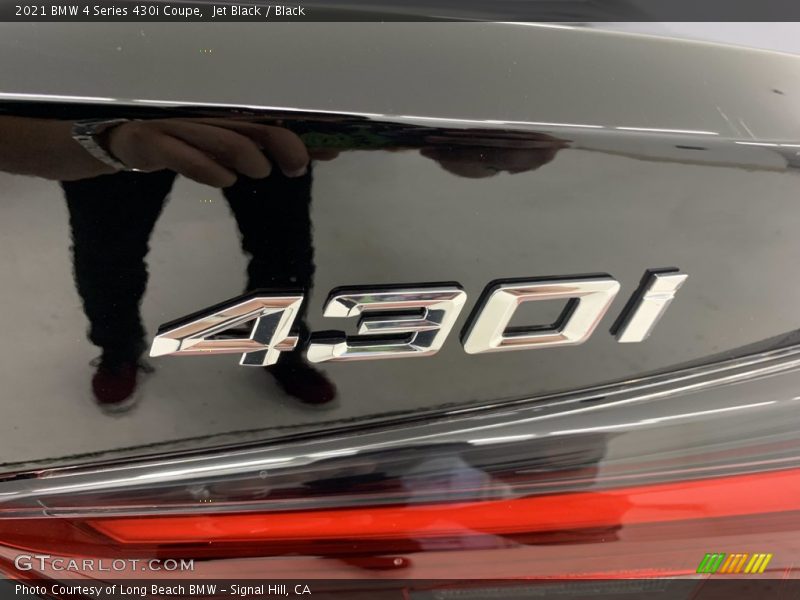 Jet Black / Black 2021 BMW 4 Series 430i Coupe
