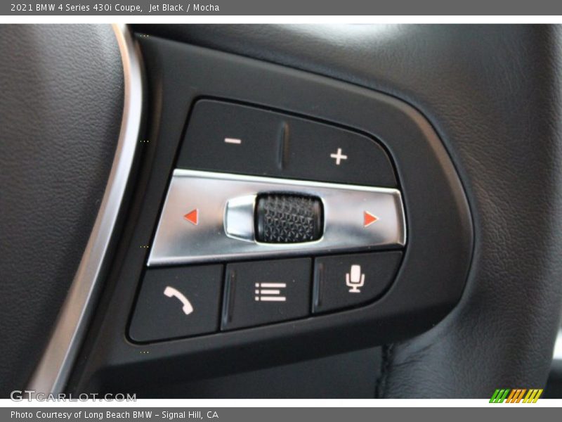 Jet Black / Mocha 2021 BMW 4 Series 430i Coupe