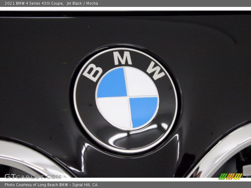 Jet Black / Mocha 2021 BMW 4 Series 430i Coupe