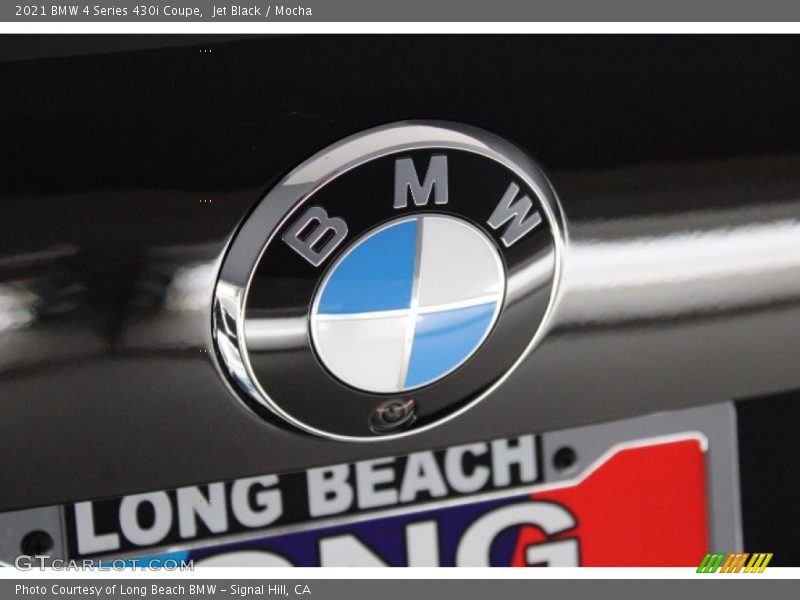 Jet Black / Mocha 2021 BMW 4 Series 430i Coupe