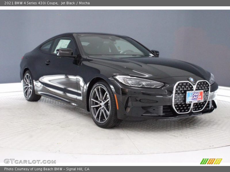 Jet Black / Mocha 2021 BMW 4 Series 430i Coupe