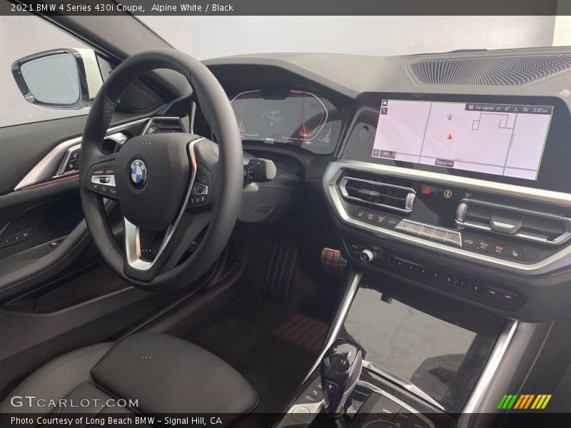 Alpine White / Black 2021 BMW 4 Series 430i Coupe