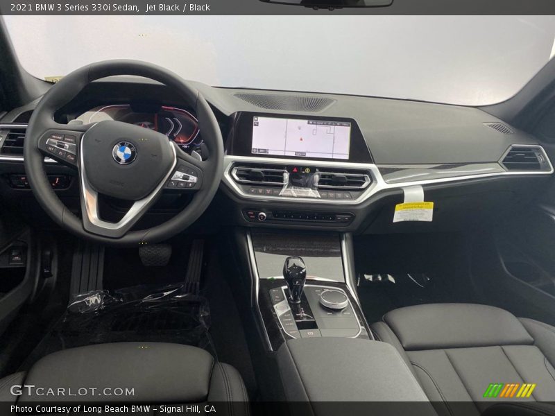 Jet Black / Black 2021 BMW 3 Series 330i Sedan