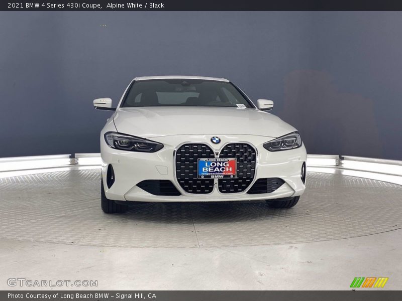 Alpine White / Black 2021 BMW 4 Series 430i Coupe