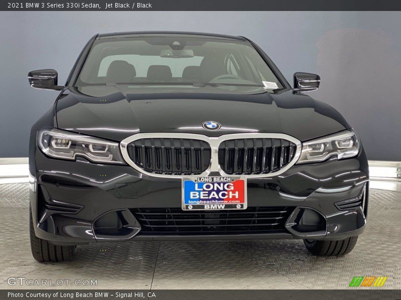Jet Black / Black 2021 BMW 3 Series 330i Sedan