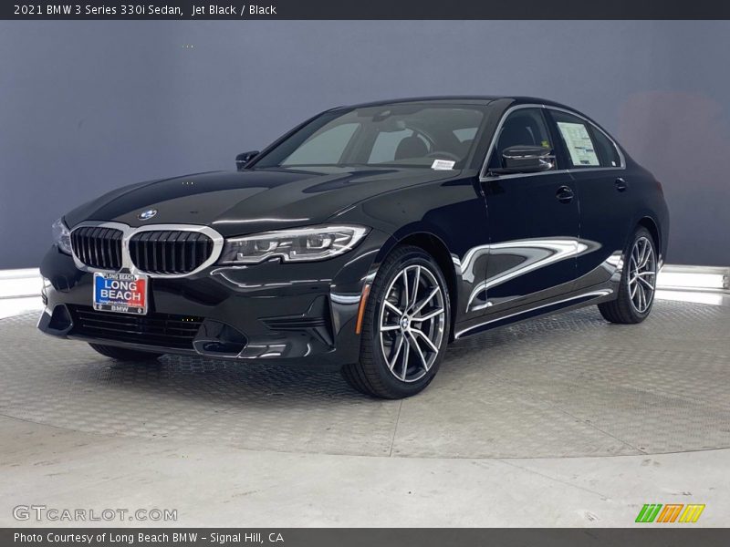 Jet Black / Black 2021 BMW 3 Series 330i Sedan