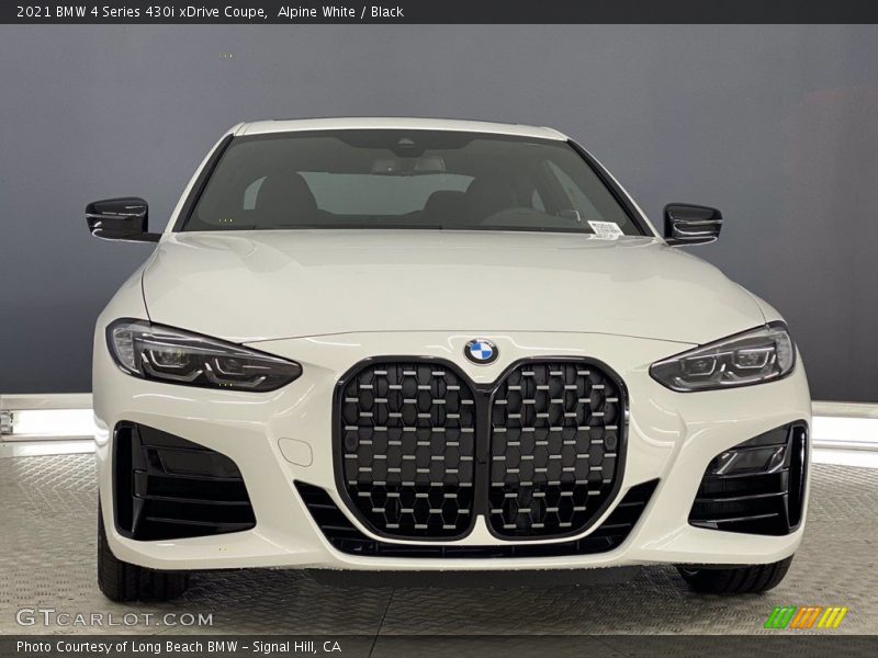 Alpine White / Black 2021 BMW 4 Series 430i xDrive Coupe