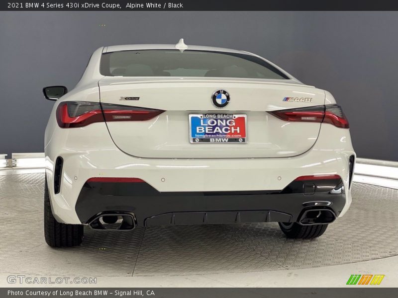 Alpine White / Black 2021 BMW 4 Series 430i xDrive Coupe