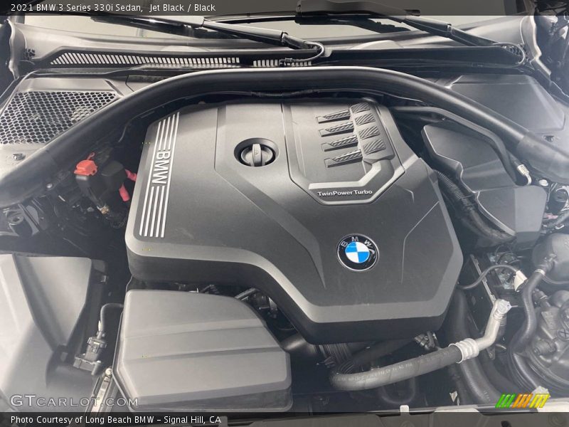 Jet Black / Black 2021 BMW 3 Series 330i Sedan