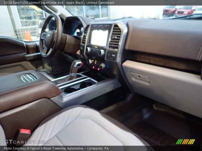Front Seat of 2019 F150 Limited SuperCrew 4x4