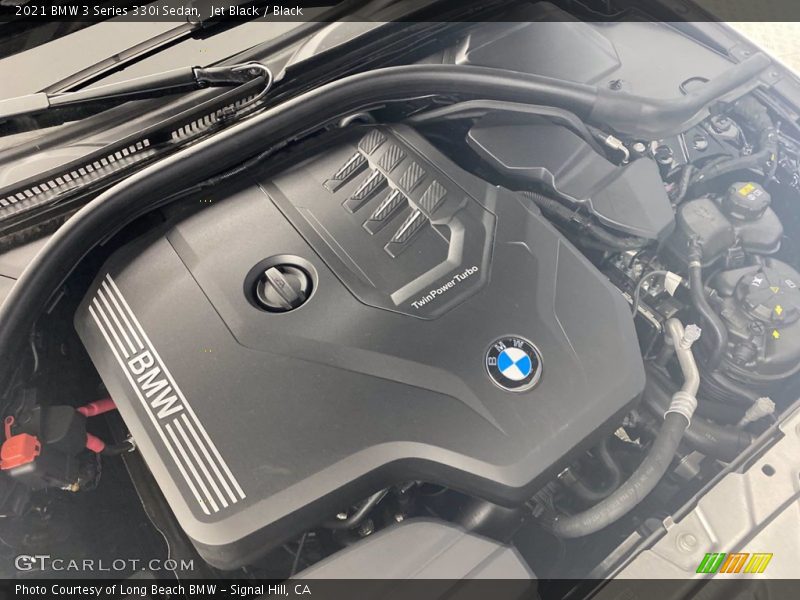 Jet Black / Black 2021 BMW 3 Series 330i Sedan