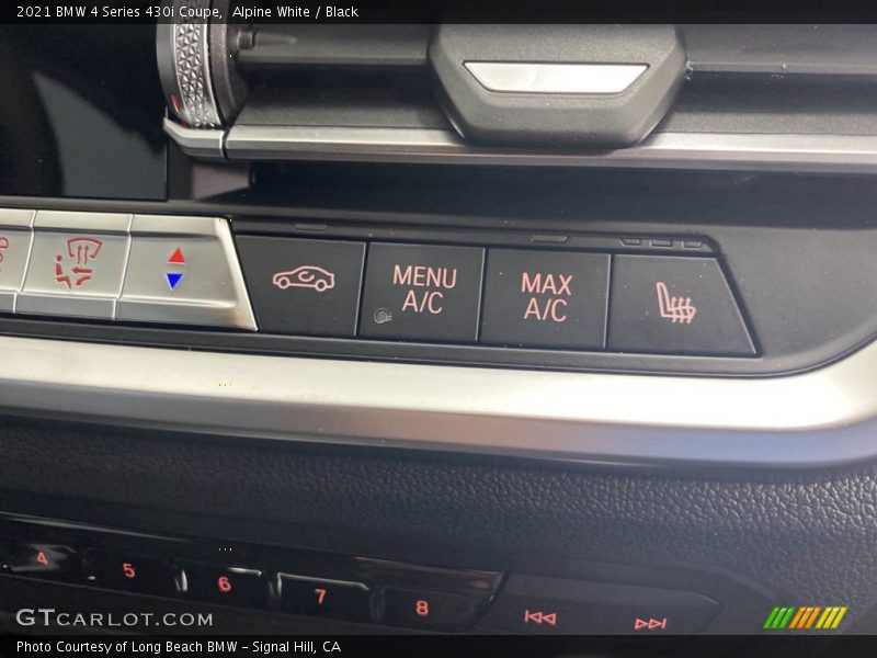 Alpine White / Black 2021 BMW 4 Series 430i Coupe