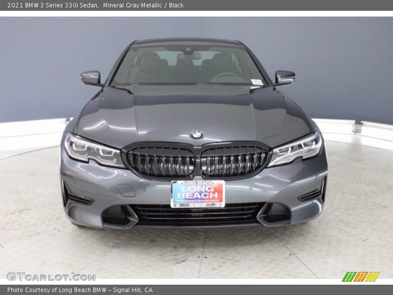 Mineral Gray Metallic / Black 2021 BMW 3 Series 330i Sedan