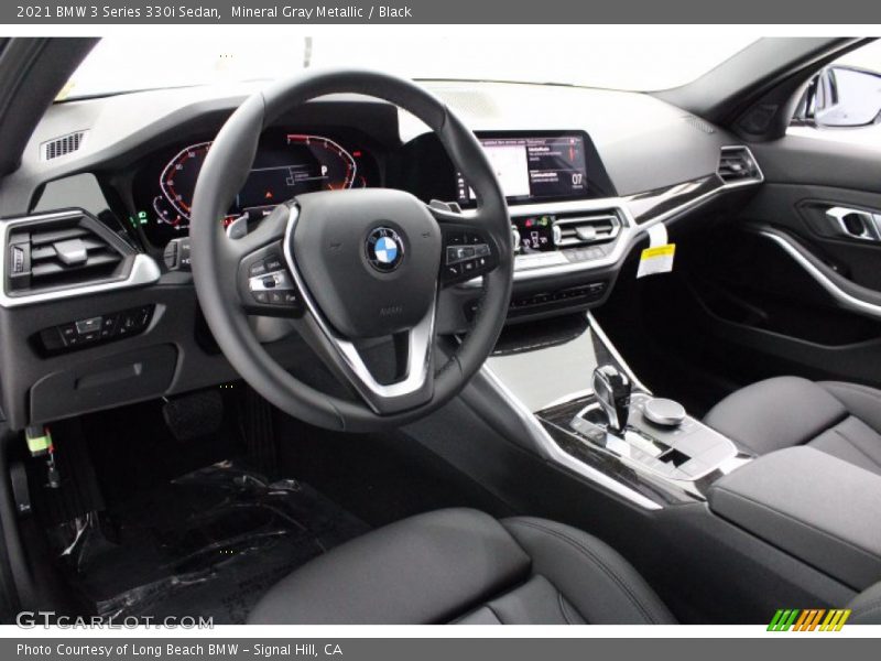 Mineral Gray Metallic / Black 2021 BMW 3 Series 330i Sedan