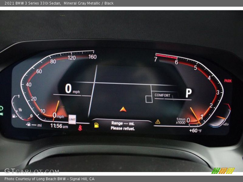 Mineral Gray Metallic / Black 2021 BMW 3 Series 330i Sedan