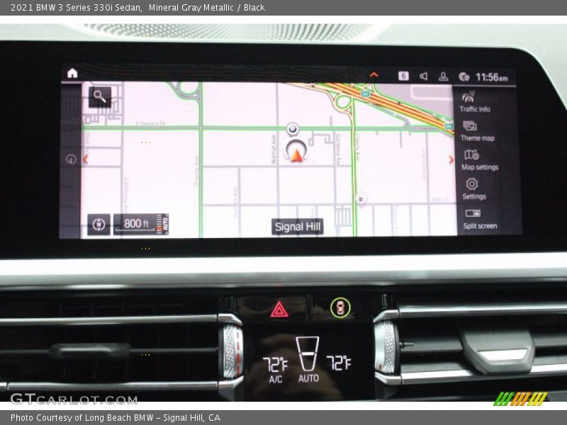 Mineral Gray Metallic / Black 2021 BMW 3 Series 330i Sedan