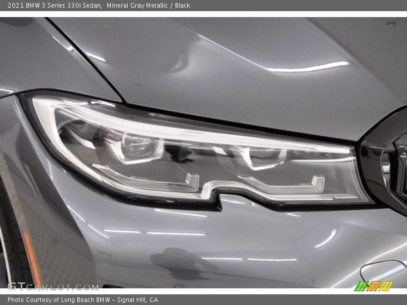 Mineral Gray Metallic / Black 2021 BMW 3 Series 330i Sedan