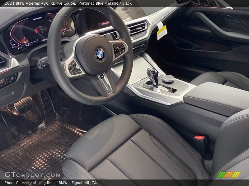 Front Seat of 2021 4 Series 430i xDrive Coupe