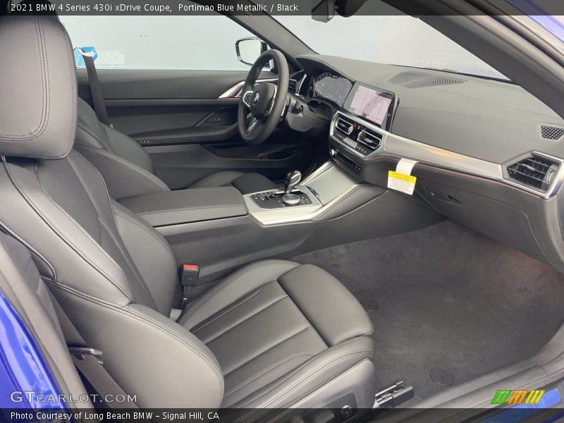 Portimao Blue Metallic / Black 2021 BMW 4 Series 430i xDrive Coupe