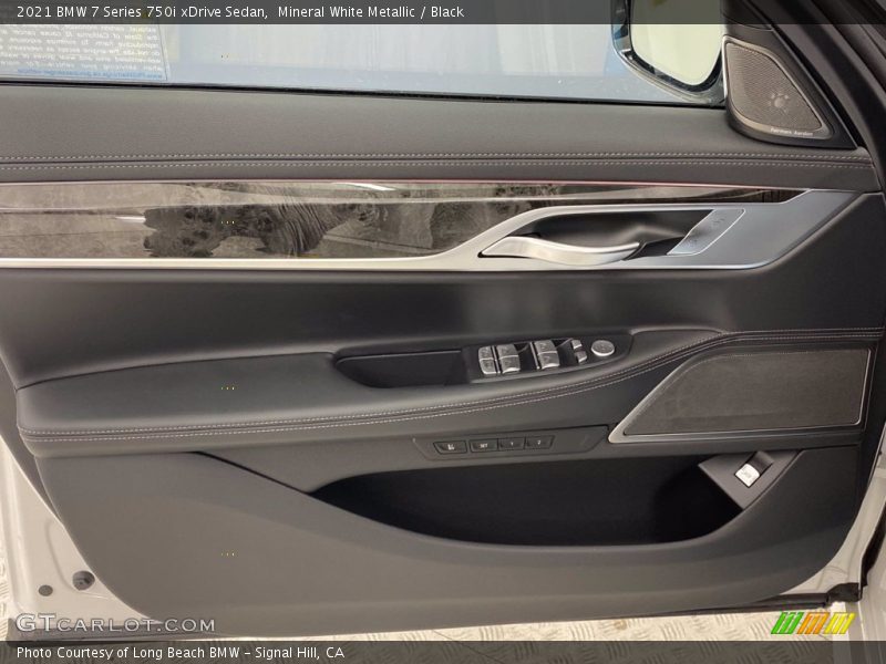 Mineral White Metallic / Black 2021 BMW 7 Series 750i xDrive Sedan