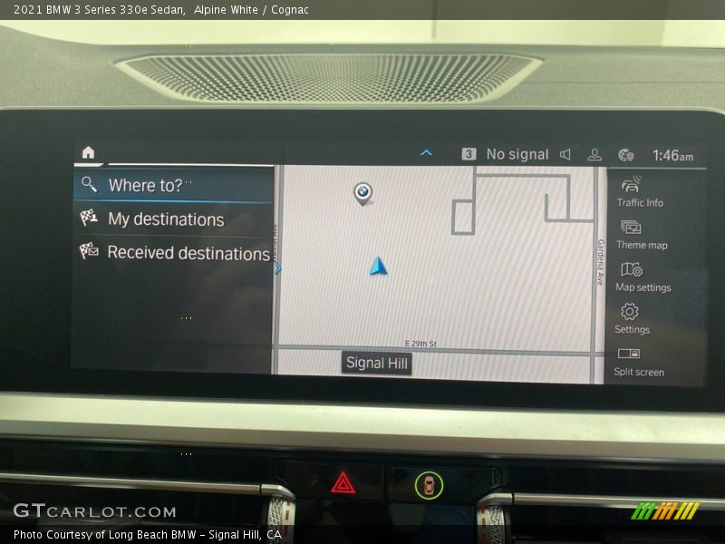 Alpine White / Cognac 2021 BMW 3 Series 330e Sedan