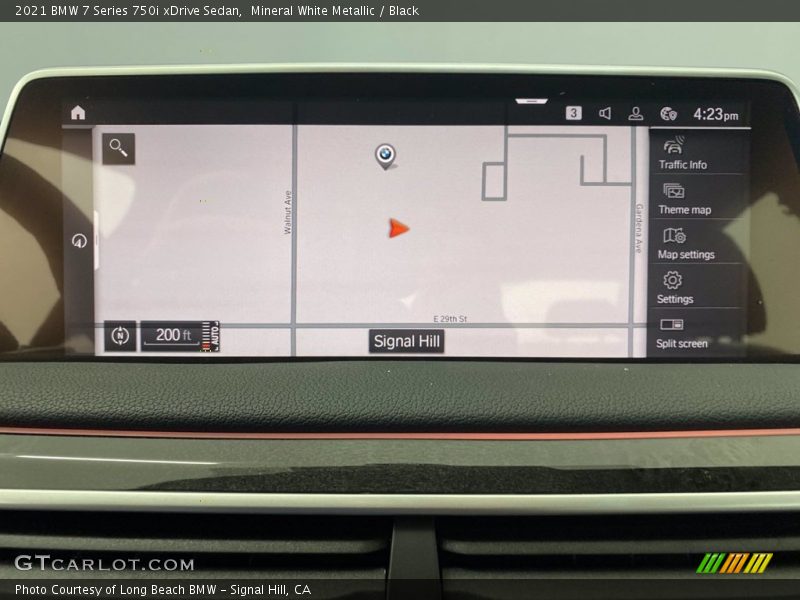 Mineral White Metallic / Black 2021 BMW 7 Series 750i xDrive Sedan