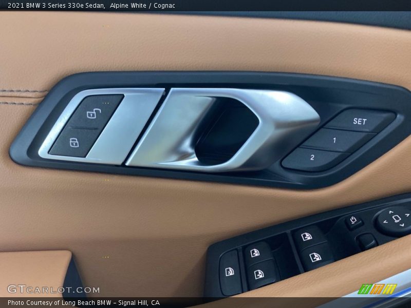 Alpine White / Cognac 2021 BMW 3 Series 330e Sedan