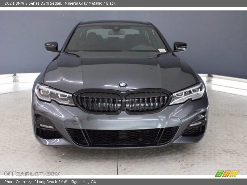 Mineral Gray Metallic / Black 2021 BMW 3 Series 330i Sedan