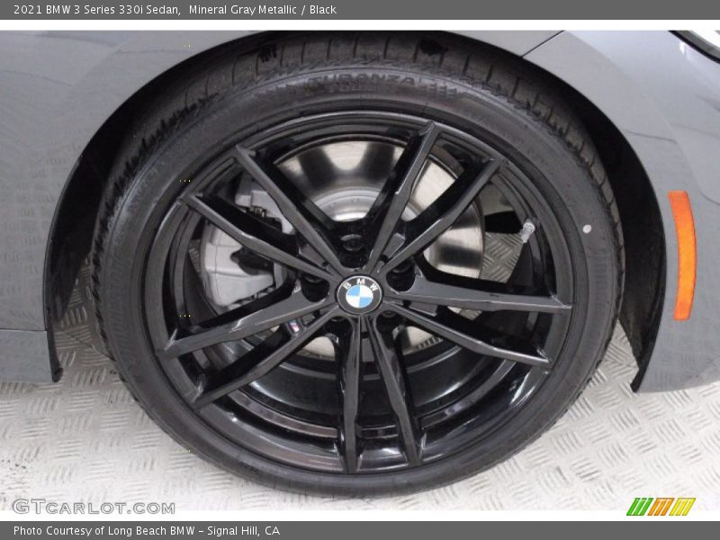 Mineral Gray Metallic / Black 2021 BMW 3 Series 330i Sedan