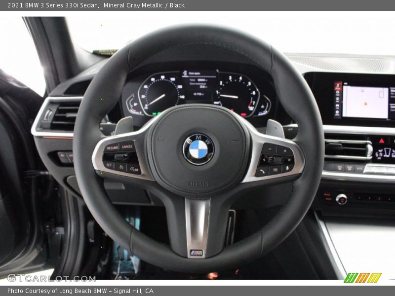 Mineral Gray Metallic / Black 2021 BMW 3 Series 330i Sedan