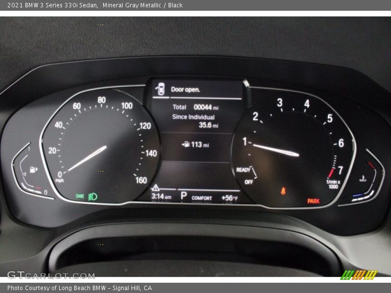 Mineral Gray Metallic / Black 2021 BMW 3 Series 330i Sedan