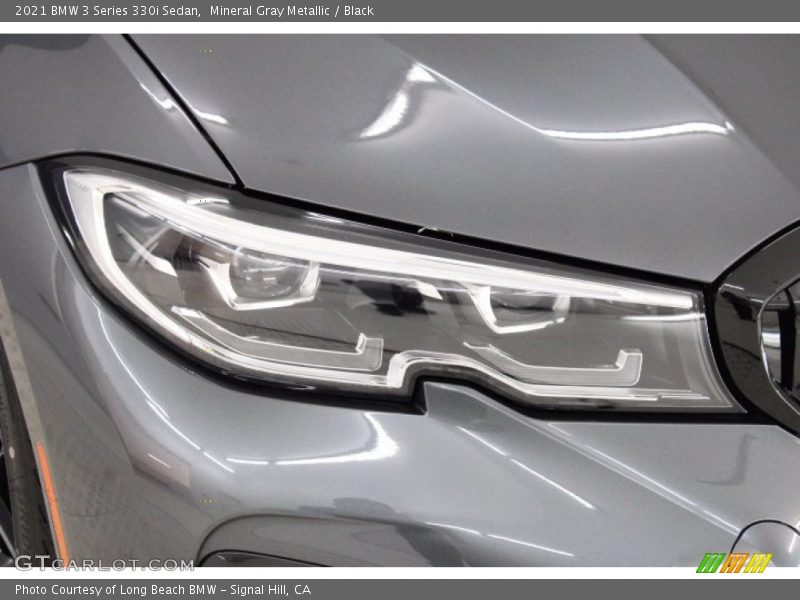 Mineral Gray Metallic / Black 2021 BMW 3 Series 330i Sedan