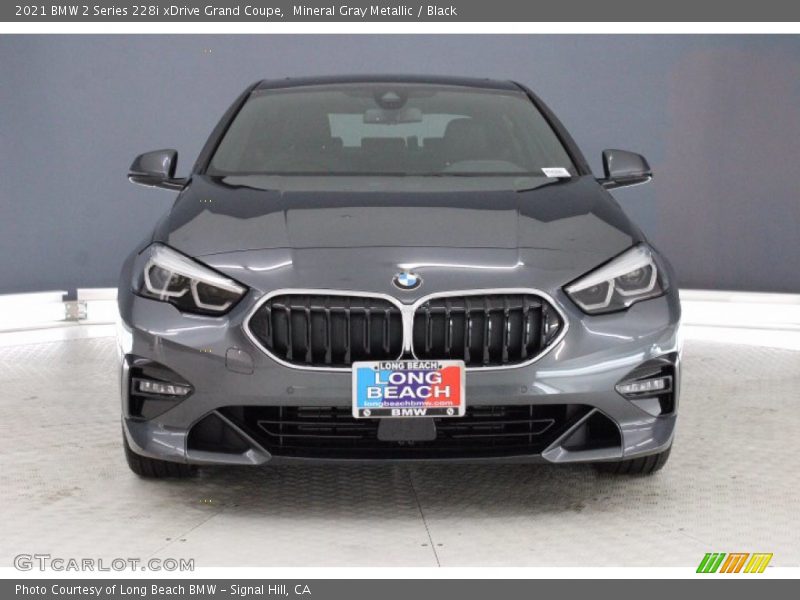 Mineral Gray Metallic / Black 2021 BMW 2 Series 228i xDrive Grand Coupe