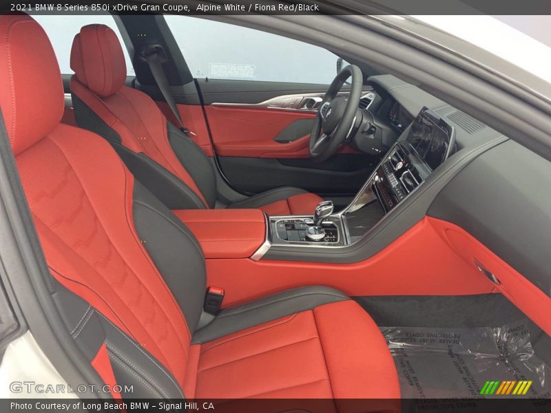 Front Seat of 2021 8 Series 850i xDrive Gran Coupe