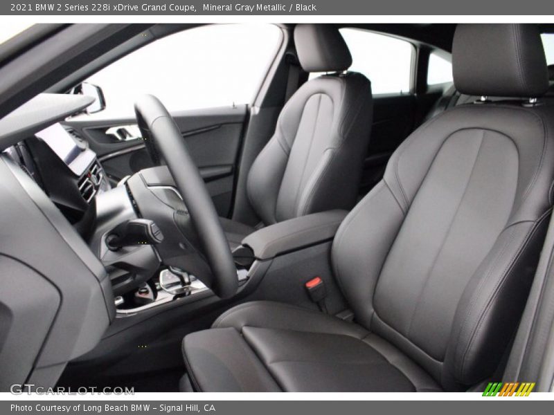 Mineral Gray Metallic / Black 2021 BMW 2 Series 228i xDrive Grand Coupe